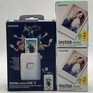 Fujifilm Instax Mini Link 2 Smartphone Printer With 2 Boxes Fuji Film - Bild 1 von 7
