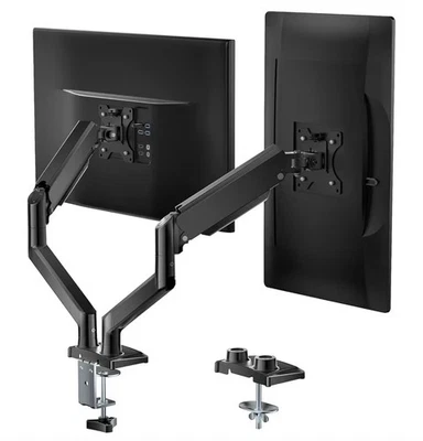 Dual Monitor Stand for 17-32 inch Computer Screens, Dual Monitor Arms Brand New - Image 1 of 4