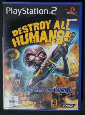 Destroy All Humans! (Sony Playstation PS2) PAL Game Complete w/ Manual - Tested - Image 1 of 4