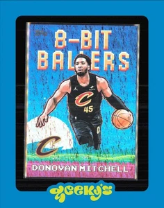 2025-26 Topps Basketball - Donovan Mitchell 8-Bit Ballers Holo Foil #8B-11 Cavs - Picture 1 of 2