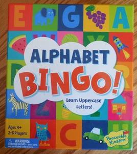 MINT 2018 MindWare/Peaceable Kingdom "Alphabet Bingo" Game (missing bag) - Picture 1 of 5