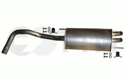 Silencieux Arriere+ pour VW POLO BERLINE 3/5 PORTES 1.4 D 1.7 1.9 1994-2001 - Photo 1/1