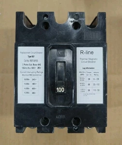 INTERRUPTOR MB (REEMPLAZO PARA ITE) REF3B100 REF3-B100 3 POLOS 100A 600V - Imagen 1 de 1