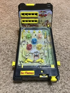Vintage Tyco Warner Bros Tabletop Pinball Machine Looney Tunes Taz READ 1993 - Picture 1 of 7