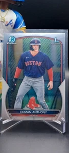 🔥Roman Anthony (RC)🔥2023 Bowman Chrome Prospects #BCP-71 1st Bowman - Red Sox - Picture 1 of 2