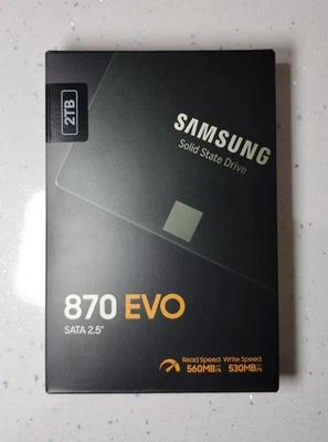Samsung 870 EVO SSD 2TB SATA 2.5" Internal Drive BRAND NEW & SEALED - Image 1 of 2