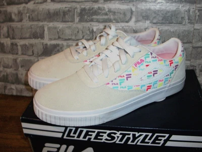 FILA Boarder FX1 Multi Blanco Tenis Zapatos de Patinador Damas talla 9 *NUEVOS Con Caja* Foto 1 de 4