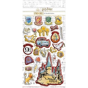 Harry Potter 3D Bubble Effect Puffy Sticker Set Official Merchandise- NEW UK - Picture 1 of 1