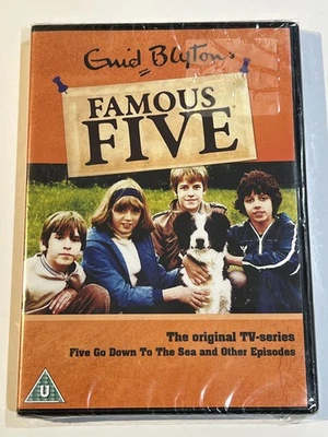 ENID BLYTON’S FAMOUS FIVE THE ORIGINAL TV SERIES FIVE GO DOWN TO THE SEA DVD NEW - Image 1 of 2