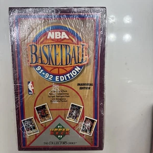 1991-92 Upper Deck Basketball Card Box 36 packs NEW SEALED 7/11 - Picture 1 of 2