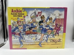 Archie Comic Marching Band Archies Jumbo Floor Jigsaw Puzzle Vintage 1988 Jaymar - Picture 1 of 7