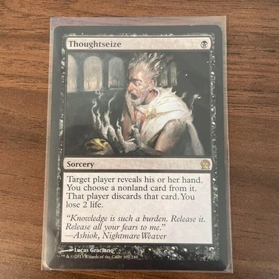 Mtg Thoughtseize English - Image 1 of 2