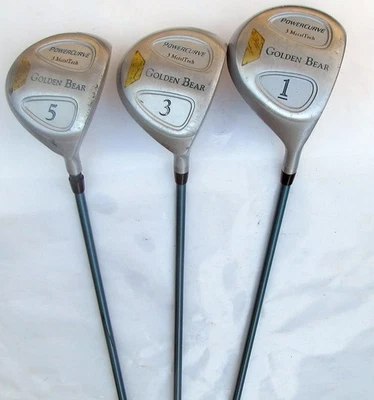 Golden Bear PowerCurve  Driver 1 3 5 Woods Optflex Graphite Ladies RH W/Covers - Image 1 of 4