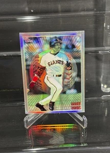 1998 Topps Mystery Finest Barry Bonds Refractor SF Giants RARE 90’s Insert! - Picture 1 of 13