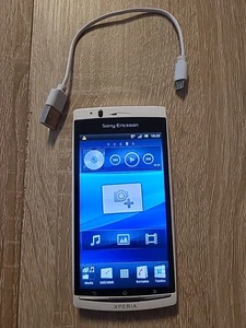 Sony Ericsson Xperia LT18i geprüft Weiß volle Funktion TOP - Bild 1 von 3