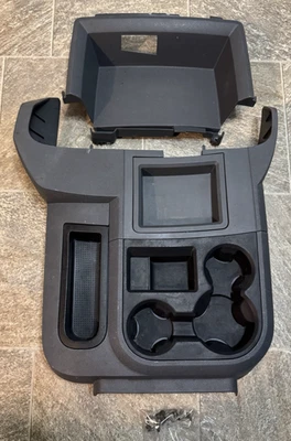 Dodge Ram 1500 2500 3500 2006-2008 consola de piso delantero portavasos bisel embellecedor gris Foto 1 de 4