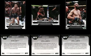 (3) 2025 Topps Now C. Prates/L. Murphy/K. Chimaev UFC 319 Chicago #26 #27 #28 RC - Picture 1 of 7