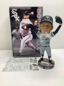 Bobby Jenks Bobblehead Chicago White Sox SGA - 07.04.15 MLB + 2 Ticket Stubs - Bild 1 von 13