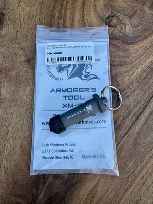 Nuevo Hinderer ARMORERS TOOL Cuchillo Herramienta Difícil de Encontrar Acabado DLC Foto 1 de 4
