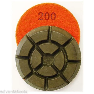 3” Dry Diamond Polishing Pad for Concrete - 200 Grit - Picture 1 of 1