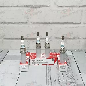 GENUINE LEXUS SPARK PLUGS DENSO IRIDIUM OEM 90919-01263 SPARK PLUGS FK20HBR8 - Picture 1 of 1