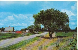 Postkarte unbekannter Ort - Country Farm - könnte Amerika sein - Ref TZ2083 - Bild 1 von 2