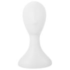  Weiß Plastik Perückenkopf-Modell Fräulein Stirnband-Displayhalter Damenschmuck