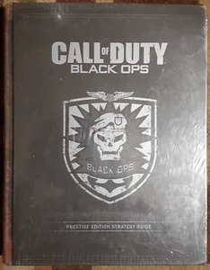 Call Of Duty Black Ops Prestige Edition Hardback Strategy Guide W/Map Stand NEW - Picture 1 of 2