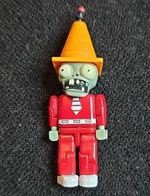 PVZ Future Conehead Zombie Knex Minifigure, Plants Vs Zombies - Rare, Complete - Image 1 of 4
