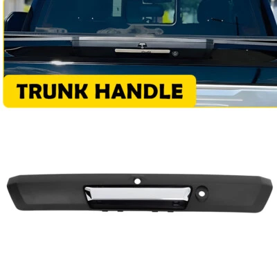 Manija del portón trasero para Ford F-250 F-350 F-450 Super Duty 2017-2020 negro cromo D Foto 1 de 4