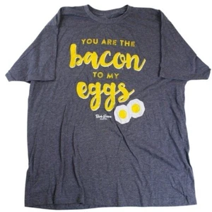 Bob Evans YOU ARE BACON TO MY EGGS Camiseta Gráfica Desayuno Restaurante Granja Camiseta - Imagen 1 de 4