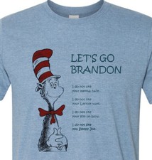 Cat In The Hat - Lets Go Brandon - Poem II - FJB - Fast Shipping - Super Soft