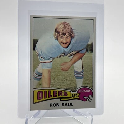 1975 Topps Ron Saul Football Card #24 NM Quality #5 FREE SHIPPING - Image 1 of 3