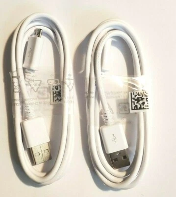 TWO (2) 3Ft Micro USB Charging Cable Data Sync Charger for Android Samsung LG - Image 1 of 2