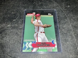 Filis 2017 edición Wall of Fame Topps National Card Day Steve Carlton SGA - Imagen 1 de 2