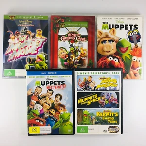 The Muppets DVD 7 Movie Film Set Family Comedy Music Kids Adventure Free Postage - Picture 1 of 16