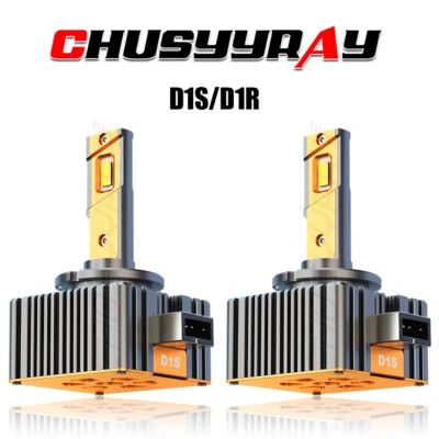 KIT de faros LED D1S D1R bombillas combinadas 10000K haz alto bajo blanco súper brillante Foto 1 de 4