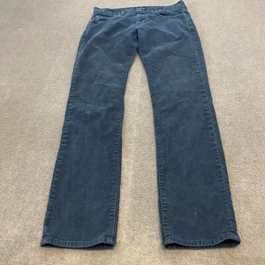 J.CREW 484 Pants Mens Size 29 Blue Corduroy Slim Fit Comfort Regular Straight - Picture 1 of 14