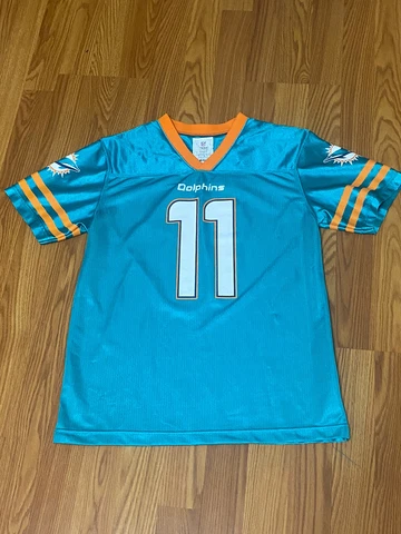 NFL Team Apparel Mike Wallace Miami Dolphins Jersey Size Youth XL Cover