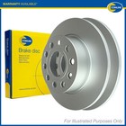 2x Brake Discs Pair Solid For Lancia Voyager 2.8 CRD Comline Rear K04779713AA