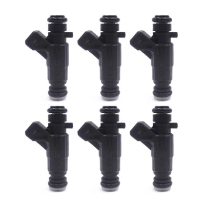 6Pcs Fuel Injector For Mercedes Benz SLK W203 AMG SSL55 G55 E55 S55 CLS55 - Image 1 of 4