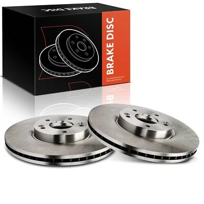 2x Rotor de freio a disco dianteiro para motorista e passageiro para Hyundai Veracruz 2007-2012 - Imagem 1 de 4