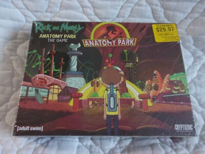 RICK AND MORTY ANATOMÍA PARQUE EL JUEGO NUEVA RED DE DIBUJOS ANIMADOS ADULTO NATACIÓN CRYPTOZOIC Foto 1 de 4