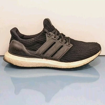 Adidas Original Ultraboost Womens Size 9 Black Prime Knit Caged Running Shoes - Image 1 of 4