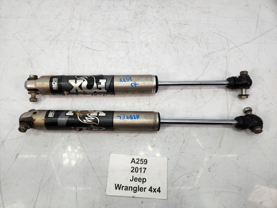 ✅ 11-18 PARA Jeep Wrangler JK Delantero Derecho Izquierdo Fox Amortiguador Puntal JUEGO Foto 1 de 4