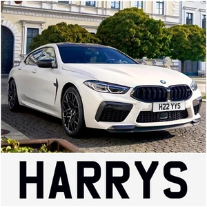 1 HARRYS HARRY HILARY ALTES H REG PRÄFIX PRIVATES KENNZEICHEN NUMMERNSCHILD H22 YYS - Bild 1 von 9
