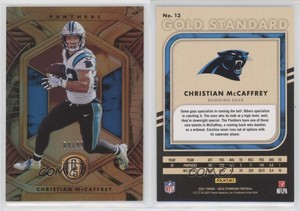 2021 Panini Gold Standard /99 Christian McCaffrey #13