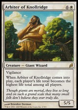 Magic the Gathering MTG Arbiter of Knollridge (2) Lorwyn   NM