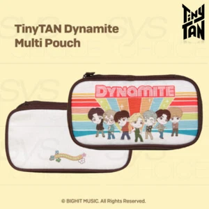 BTS TinyTAN Official Authentic Goods Dynamite Multi Pouch + Tracking Number - Picture 1 of 4
