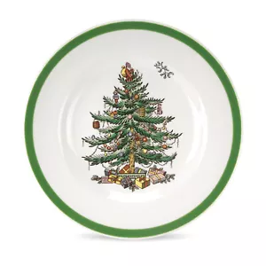 Spode England Christmas Tree Salad Plate 7.75" Set of 4 - Picture 1 of 1